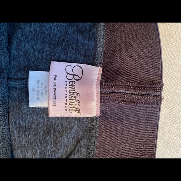 BNWT Bombshell gray sock leggings - Picture 3 of 4